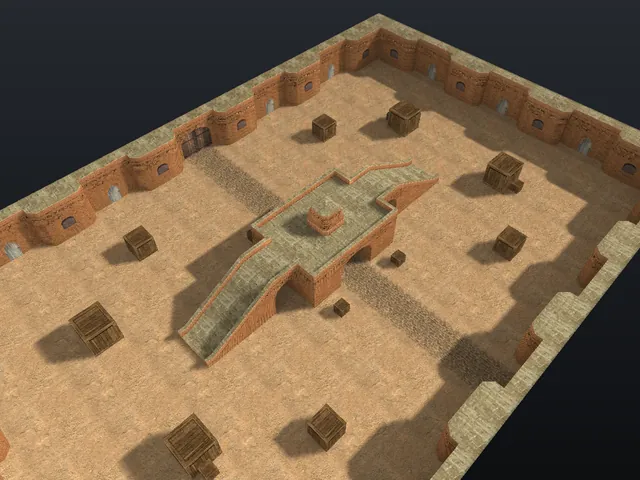 The awp_india map in Counter-Strike 1.6