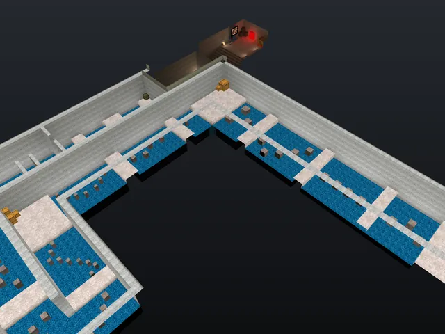 The bhop_blocks map in Counter-Strike 1.6
