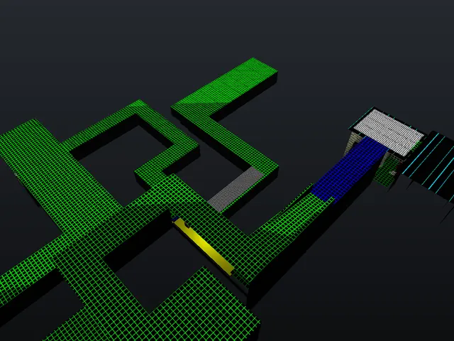 The bhop_colorhop map in Counter-Strike 1.6