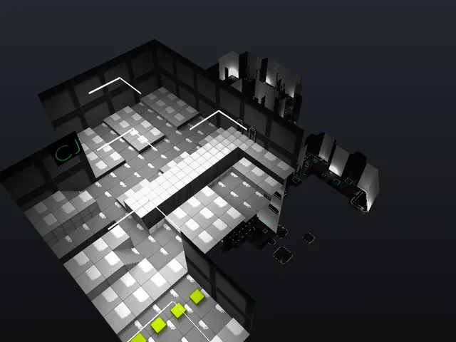 Die Karte bhop_ray in Counter-Strike 1.6