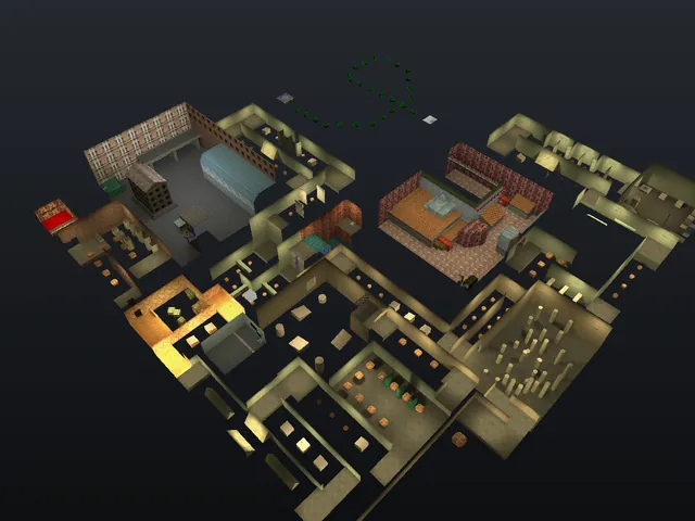 The bhop_skill map in Counter-Strike 1.6