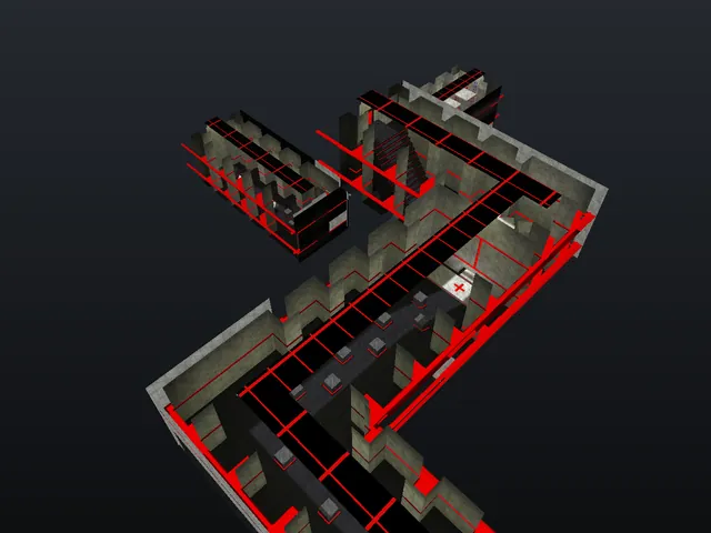 Die Karte bhop_stairs in Counter-Strike 1.6