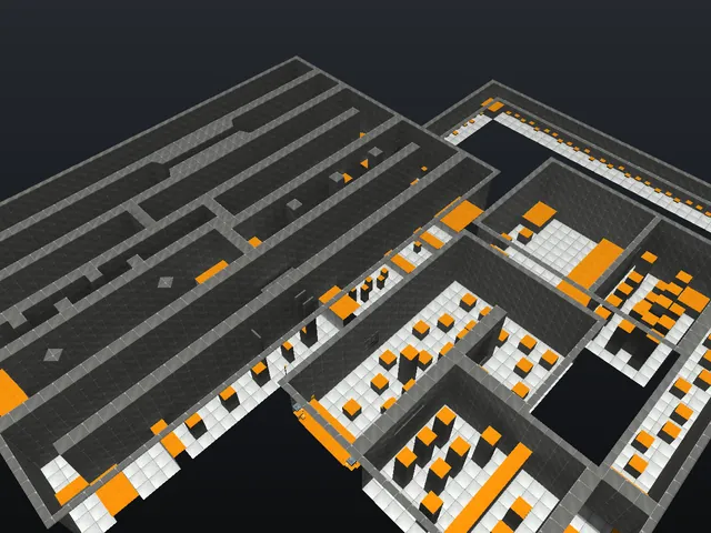 Die Karte bhop_training_final in Counter-Strike 1.6