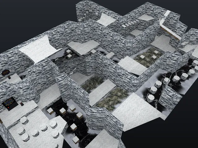 Die Karte bkz_coldbhop in Counter-Strike 1.6