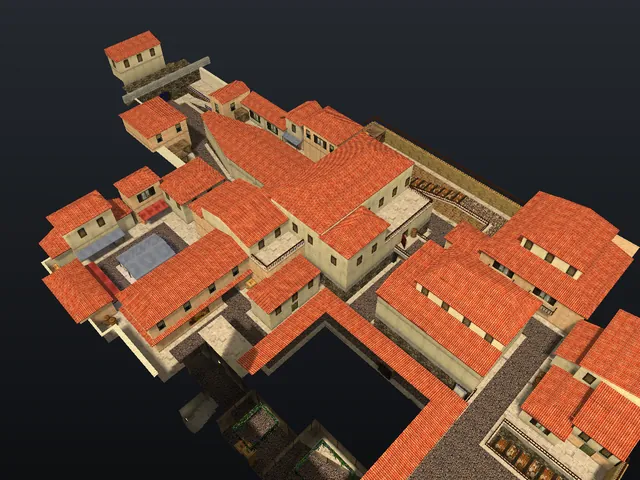 The cs_italy map in Counter-Strike 1.6