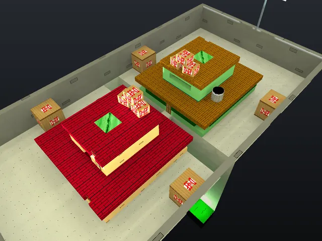 The gg_simpsons map in Counter-Strike 1.6