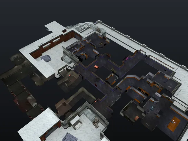The sh_office map in Counter-Strike 1.6